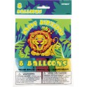 8 12" SMILE SAFARI HB BLLNS 1S