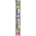 BREEZY BIRTHDAY FOIL BNNR 12FT