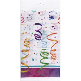 CELEBRATE PLASTIC TABLECOVER