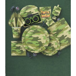 8 CAMO 9" PLATES