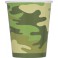 8 CAMO 9OZ. CUPS