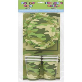 CAMO PARTY PAK FOR 8