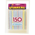 150CT. MIXER STRAWS (STRIPED)