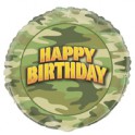 18" BULK CAMO BDAY FOIL BLLN