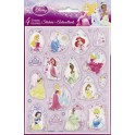 4 PRINCESS GLOW STICKER SHEETS