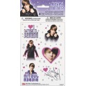 4 JUSTIN BIEBER TATTOO SHEETS