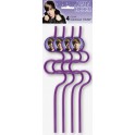 4 JUSTIN BIEBER SQUIGGLE STRAW
