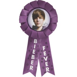 JUSTIN BIEBER AWARD RIBBON