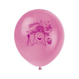 8 12" PINKALICIOUS BALLOONS 2S
