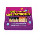 1000 FRILL CLUB TOOTHPICKS BOX