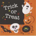 20 SPOOKY SMILES LUNCH NAPKINS