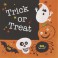 20 SPOOKY SMILES LUNCH NAPKINS