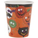 8 SPOOKY SMILES 9 OZ CUPS