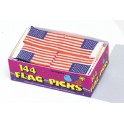 144 U.S. FLAG PICKS BOX