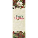 FESTIVE HOLLY WINE BAG-HOLIDAY