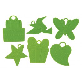 144 ASST BALLOON WEIGHTS PLAST