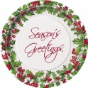 8 HOLLY GARLAND 7'' PLATES