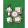 8 HOLLY GARLAND  9" PLATES