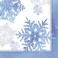 16 SNOWFLAKES LUNCH NAPKIN