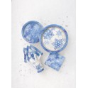 8 SNOWFLAKE  9" PLATES