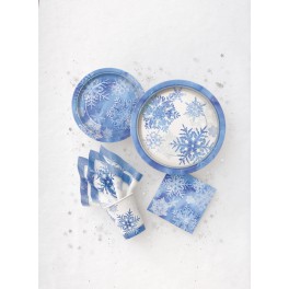 8 SNOWFLAKE  9" PLATES