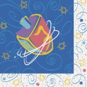 16 FESTIVE HANUKKAH BEV NAPKIN