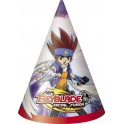 8 BEYBLADE PARTY HATS