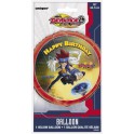 18" PKG BEYBLADE BDAY FOIL BLN