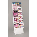 CUPCAKE HEARTS L DISPLAY 135PC