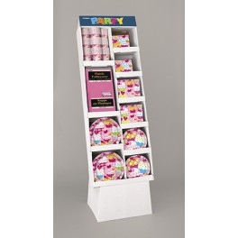 CUPCAKE HEARTS L DISPLAY 135PC