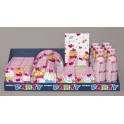 CUPCAKE HEARTS X DISPLAY 93PC