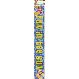FLIP FLOP FUN FOIL BANNR 12FT
