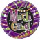 18"BLK MARDI GRAS BEAD FOIL BL