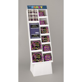 MARDI GRAS BEADS L DISPL 135PC