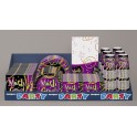 MARDI GRAS BEADS X DISPL 93PC
