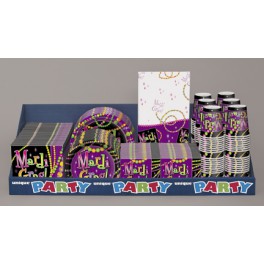 MARDI GRAS BEADS X DISPL 93PC