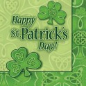 24 ST PATS CLOVER BEV NAPKINS