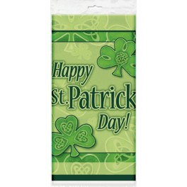 ST PATS CLOVER TABLECOVER