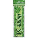 ST PAT CLOVER FOIL BNR 12'-SHT