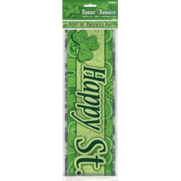 ST PAT CLOVER FOIL BNR 12'-SHT