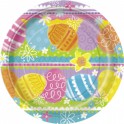8 SPRING EGGS 7" PLATES