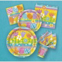 8 SPRING EGGS 9" PLATES