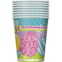 8 SPRING EGGS 9 OZ CUPS