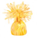 FOIL BALLOON WGHT - YELLOW