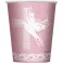 8 DOVE CROSS PINK 9 OZ CUPS