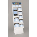 DOVE CROSS BLUE LNC DISP 120PC