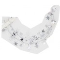 SILVER STAR WIRE GARLAND 20 FT
