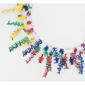 BIRTHDAY WIRE GARLAND 20 FT.