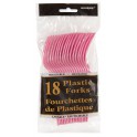 18 FORKS HOT PINK