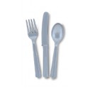 18 ASST CUTLERY SILVER